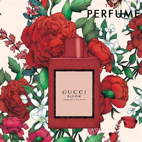 hoa Gucci Bloom đỏ